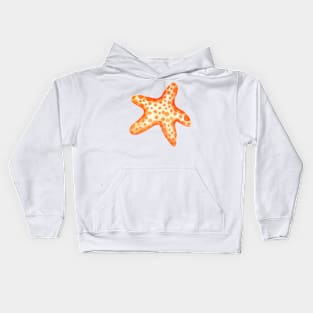 colorful cute starfish Kids Hoodie